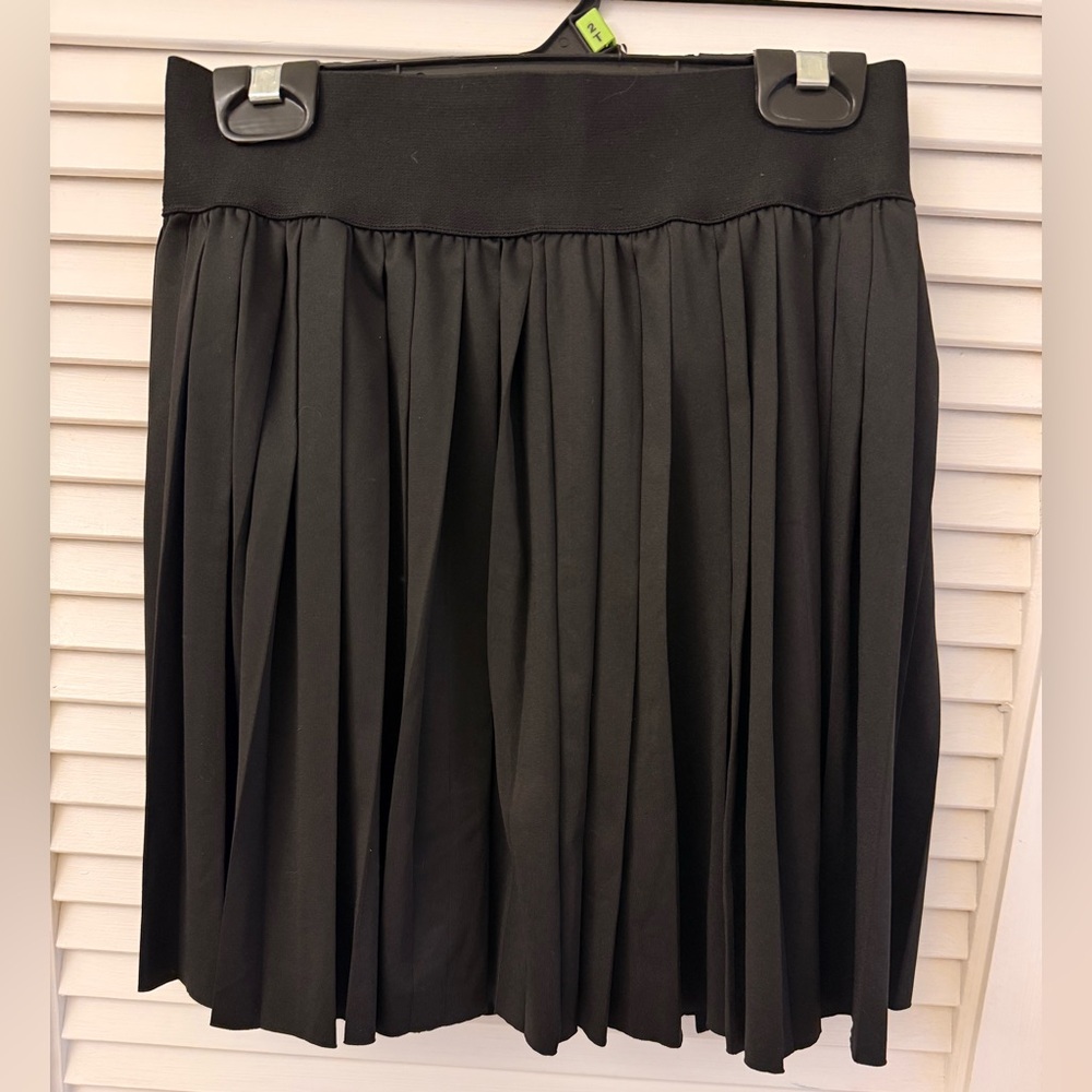 Elegant Black Pleated Skirt - Picture 1 of 1